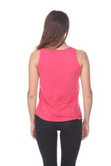 2007 Juniors Scoop Neck Curve Hem Tank