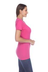 3900 Junior's Bamboo Blend Short Sleeve Crew Neck Tee