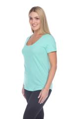 1001 Juniors Scoop Neck Tee