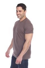 3600 Men's Short Sleeve CVC Blended Crew Neck Tee