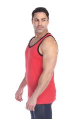 2205 Mens Nub Jersey Ringer Tank