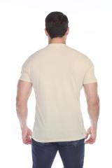 3600 Men's Short Sleeve CVC Blended Crew Neck Tee