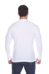 6600 Men's Long Sleeve Waffle Thermal Crew Neck Tee
