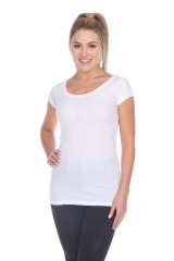 5001 Junior's Cap Sleeve Scoop Neck Tee