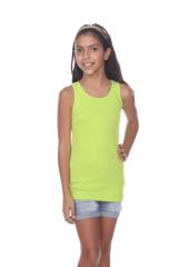 9000 Girls Basic Cotton Jersey Tank