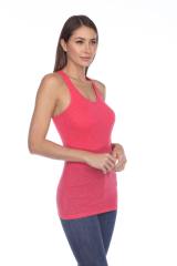 2004 Junior's Poly Linen Blend Racerback Tank