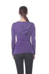 6102 Junior's Tri Blend Pullover Hoodie
