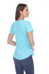 1001 Juniors Scoop Neck Tee