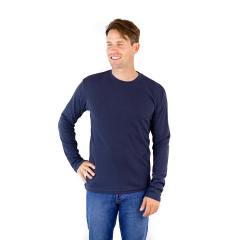6600 Men's Long Sleeve Waffle Thermal Crew Neck Tee