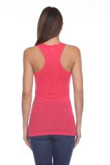 2004 Junior's Poly Linen Blend Racerback Tank
