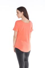 3905 Junior's Bamboo Blend Curve Hem Dolman