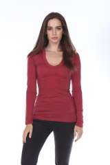 6102 Junior's Tri Blend Pullover Hoodie