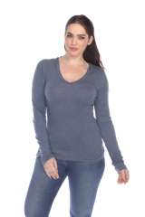 6102 Junior's Tri Blend Pullover Hoodie