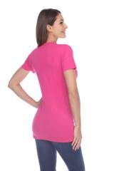 3900 Junior's Bamboo Blend Short Sleeve Crew Neck Tee