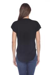 3307 Junior's Modern Cap Sleeve Tee