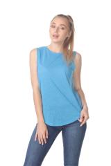 2009 Junior's Poly Linen Muscle Tank
