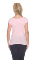5001 Junior's Cap Sleeve Scoop Neck Tee
