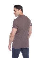 3600 Men's Short Sleeve CVC Blended Crew Neck Tee