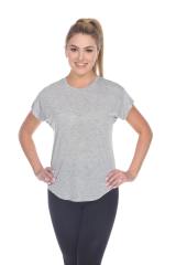 3307 Junior's Modern Cap Sleeve Tee