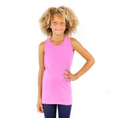 9000 Girls Basic Cotton Jersey Tank