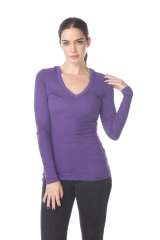 6102 Junior's Tri Blend Pullover Hoodie