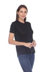 3305 Junior's Shirred Tee