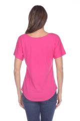3905 Junior's Bamboo Blend Curve Hem Dolman