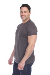 3600 Men's Short Sleeve CVC Blended Crew Neck Tee