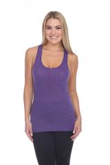 2004 Junior's Poly Linen Blend Racerback Tank