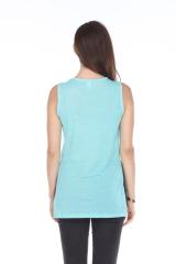 2011 Junior's Poly Linen Blend Vented Muscle Tank