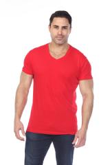 4601 Men's Slim FIt Short Sleeve V-Neck Tee