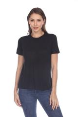 3305 Junior's Shirred Tee