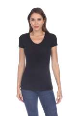 6053 Juniors Cap Sleeve Cotton Slub Tee