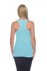 2004 Junior's Poly Linen Blend Racerback Tank