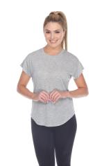 3307 Junior's Modern Cap Sleeve Tee