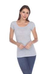5001 Junior's Cap Sleeve Scoop Neck Tee