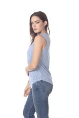 2009 Junior's Poly Linen Muscle Tank