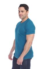 6550 Men's Short Sleeve Cotton Slub Tee