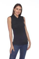 3208 Junior's Tri-Blend Sleeveless Hoodie