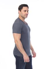 4601 Men's Slim FIt Short Sleeve V-Neck Tee