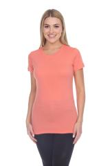 3900 Junior's Bamboo Blend Short Sleeve Crew Neck Tee