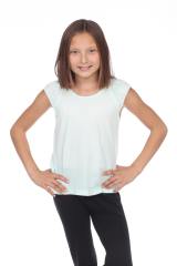 9014 Girl's Flutter Sleeve Tank
