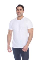 6550 Men's Short Sleeve Cotton Slub Tee