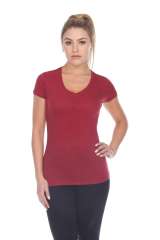 6053 Juniors Cap Sleeve Cotton Slub Tee