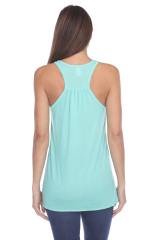 3301 Junior's Racerback Viscose Flowy Tank
