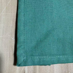 Soft and smoothly draping cotton shopping bag.