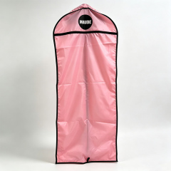 Pink polyester dust cover