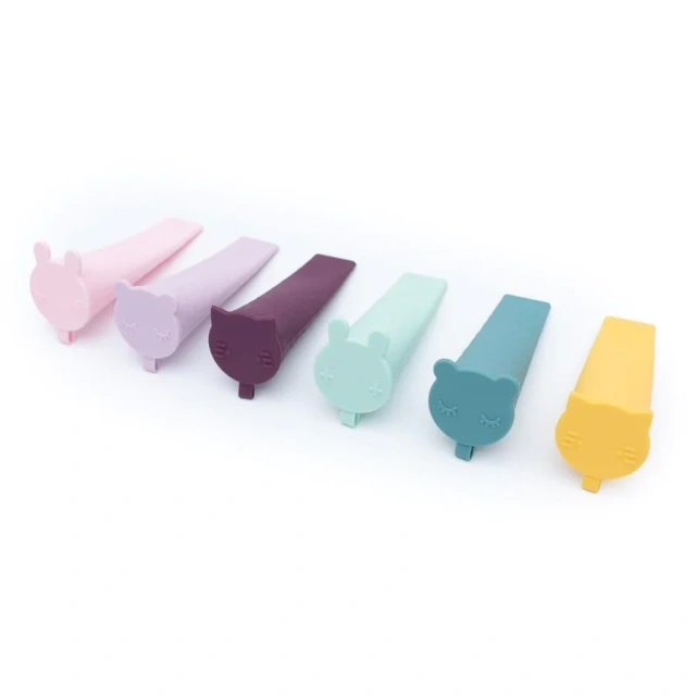 Baby Silicone Popsicle Molds Multicolor Ice Cream Mold with Lid ice cream popsicle mold