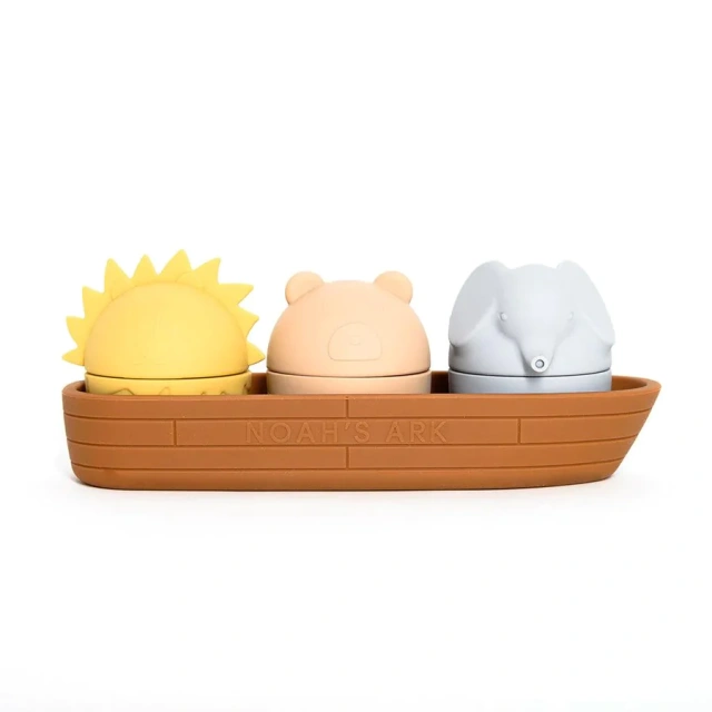 New 2023 CPC Approval Silicone Noah's Ark Boat Toys