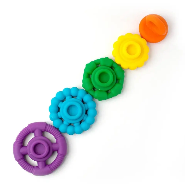 Silicone Stackers Teether Toy for Baby